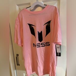 Pink Messi tee